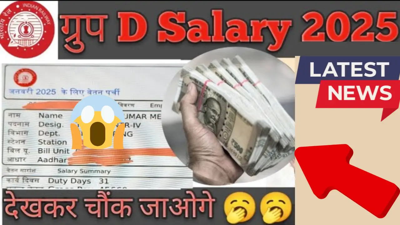 Railway Grp D salary