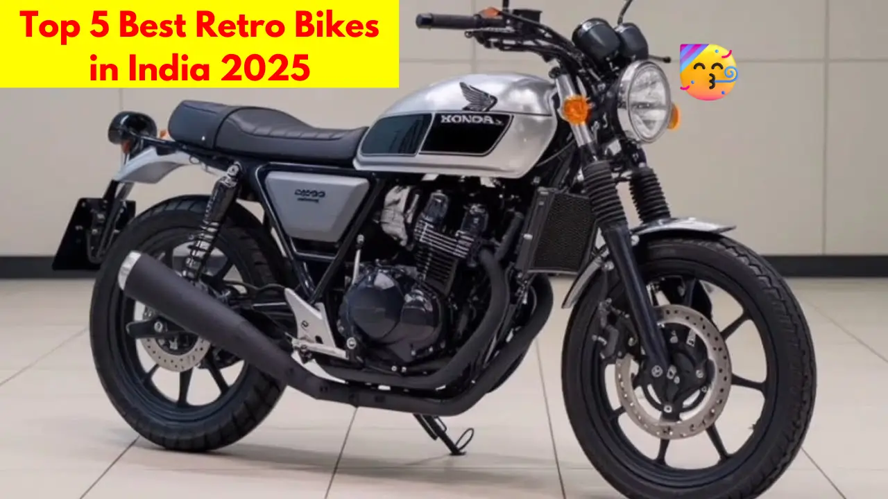 top-5 best retro bikes in india 2025