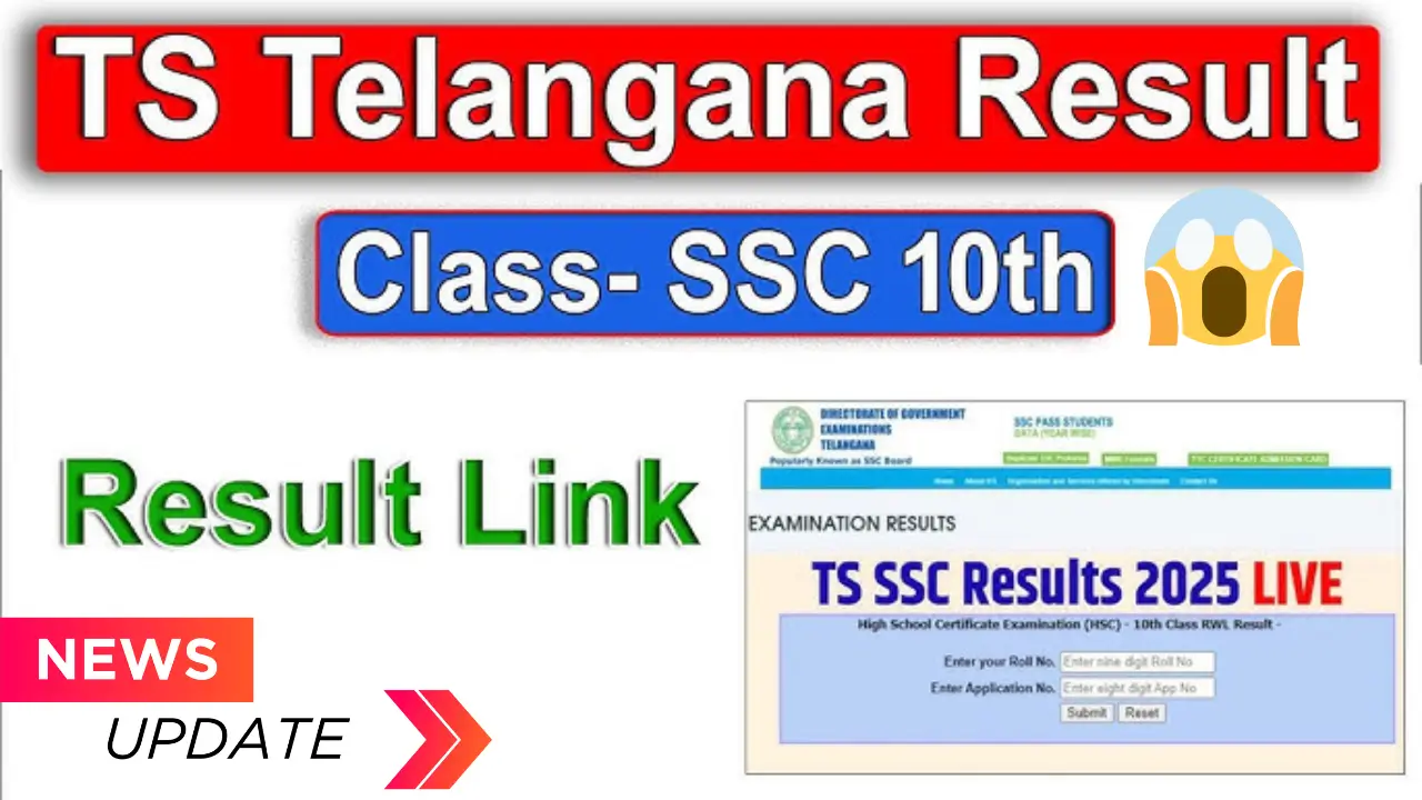 Telangana Board 10th Result 2025