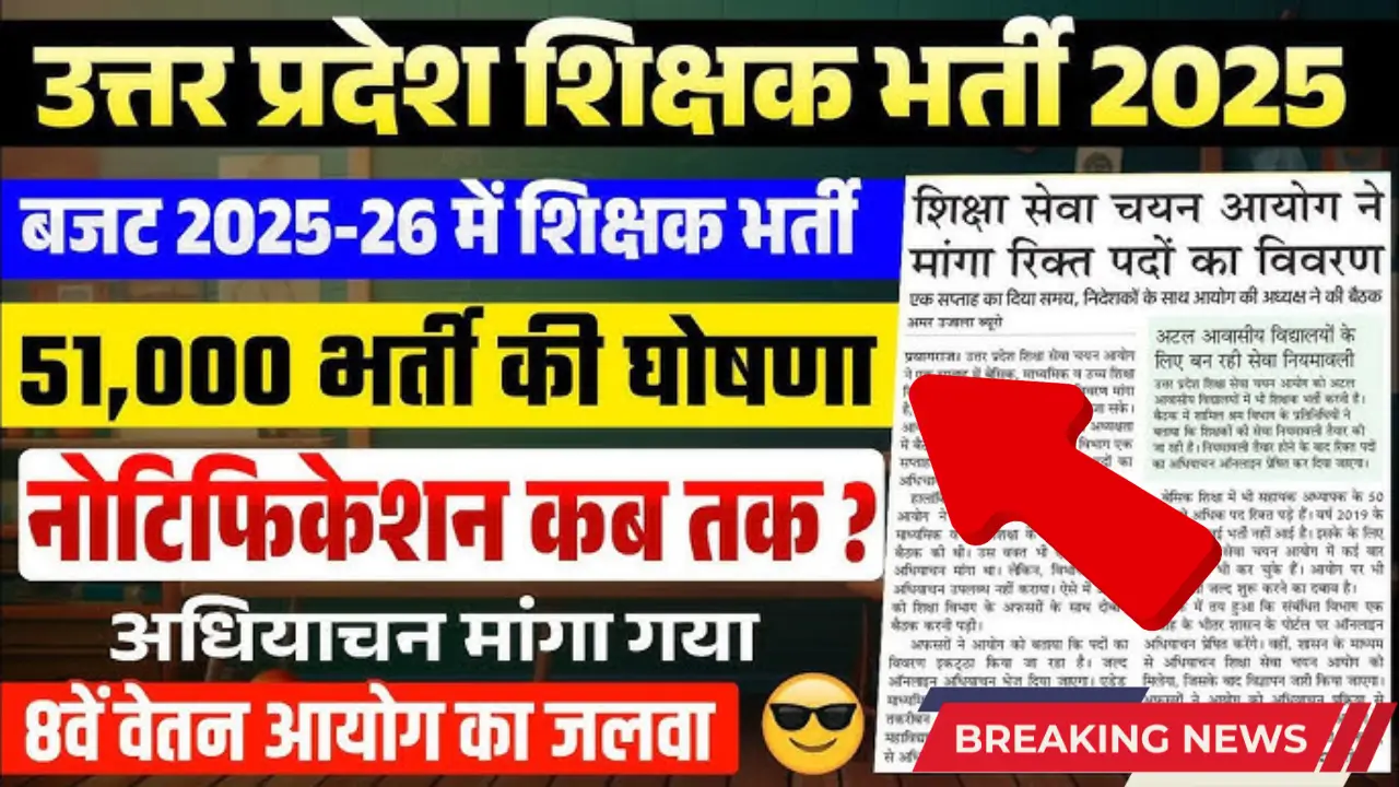 UP Teacher Recruitment